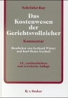 Das Kostenwesen der Gerichtsvollzieher: Kommentar (German Edition) (9783768520980) by Winter, Gerhard