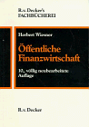 Stock image for ffentliche Finanzwirtschaft for sale by medimops
