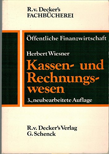 Stock image for Kassen- und Rechnungswesen. for sale by Antiquariat Knacke