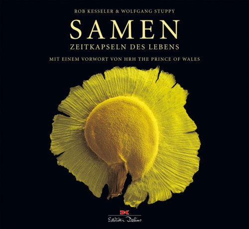 Samen. Zeitkapseln des Lebens (Gebundene Ausgabe) Wissenschaft Naturführer Natur Botanik Biologie Ökologie Pflanzenarten Früchte Getreide Obstsorten Saatgut Pflanzensamen Flora Rob Kesseler (Autor), Wolfgang Stuppy Samen Zeitkapseln des Lebens Edition Delius Klasing Ein Buch, das sich des Themas Pflanzensamen und -früchte in seinem ganzen Umfang annimmt - angefangen von der Evolution und Sexualität der Samenpflanzen über die Entwicklung des Samens samt Embryo und die Formenvielfalt bis zu den mannigfachen Verbreitungsstrategien der Samen und Früchte. Auf den ersten Blick mag es etwas eigenartig wirken, aber hiermit schneidet das Buch ein wichtiges, für Menschheit und Natur existenzielles Thema an - schließlich besteht der weitaus größte Teil der Welternährung aus Samen und Früchten von Getreide- und Obstsorten. Unser Saatgut liefert die Basis kommender Ernten, und schließlich können Samen als Zeit- und Raumkapseln des Lebens betrachtet werden, die manchmal Jahrzehnte dauernde unwirtlic - Rob Kesseler Wolfgang Stuppy