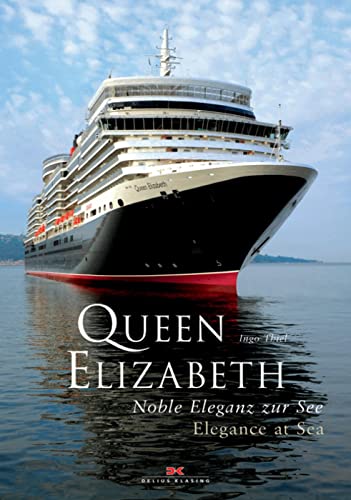 Imagen de archivo de Queen Elizabeth: Elegance at Sea (English and German Edition) a la venta por Wonder Book