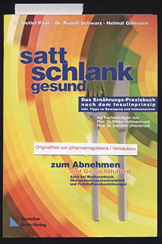 9783769104325: satt - schlank - gesund.