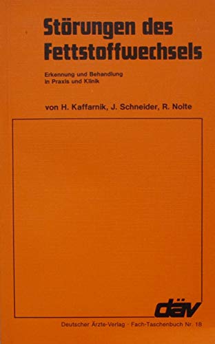 Beispielbild fr Strungen des Fettstoffwechsels. Erkennung und Behandlung in Praxis und Klinik zum Verkauf von Gerald Wollermann