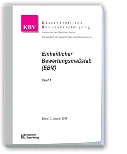 Stock image for Einheitlicher Bewertungsmastab (EBM). 2 Bnde for sale by medimops