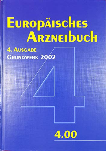 Europäisches Arzneibuch 2002 4.Ausgabe 2002 - Unknown Author