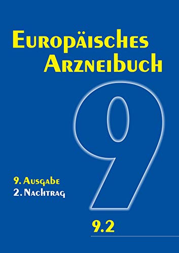 Stock image for Europisches Arzneibuch 9. Ausgabe, 2. Nachtrag: Amtliche deutsche Ausgabe (Ph. Eur. 9.2) for sale by medimops