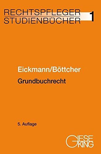 Stock image for Grundbuchrecht for sale by Buchpark