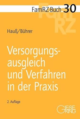 9783769410693: Versorgungsausgleich und Verfahren in der Praxis