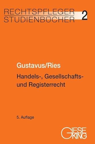 Stock image for Handels-, Gesellschafts-und Registerrecht for sale by medimops