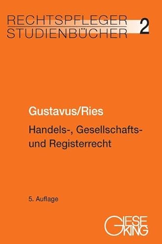 Stock image for Handels-, Gesellschafts-und Registerrecht for sale by medimops