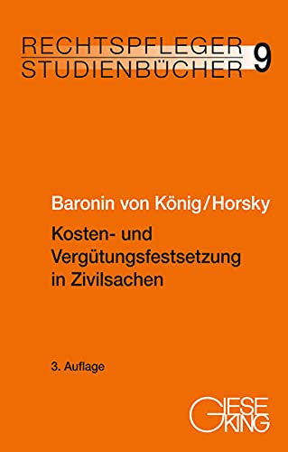 Stock image for Kosten- und Vergtungsfestsetzung in Zivilsachen -Language: german for sale by GreatBookPrices