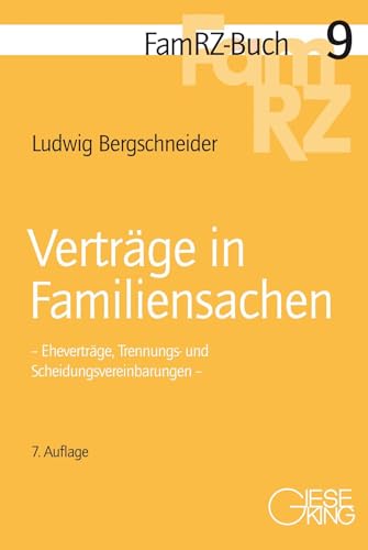 Stock image for Vertrge in Familiensachen for sale by GreatBookPrices