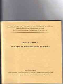 Beispielbild fr Der Liber de arboribus und Columella zum Verkauf von medimops