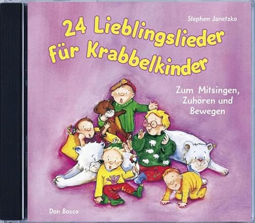 Beispielbild fr 24 Lieblingslieder fr Krabbelkinder: Zum Mitsingen, Zuhren und Bewegen zum Verkauf von medimops