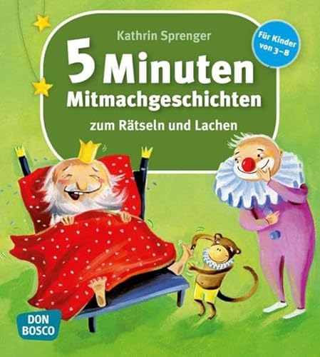 Beispielbild fr 5-Minuten-Mitmachgeschichten zum Rtseln und Lachen: Fr Kinder von 3-8 zum Verkauf von medimops