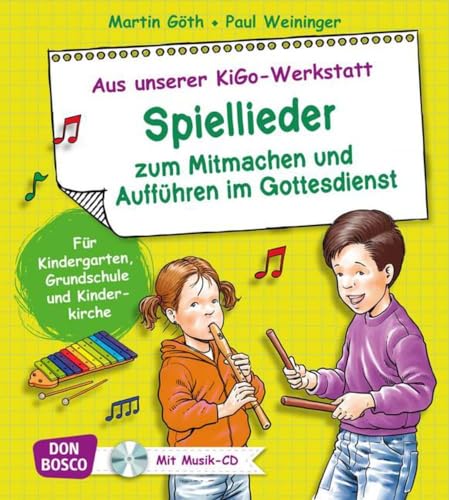 Stock image for Spiellieder zum Mitmachen und Auffhren im Gottesdienst - Fr Kindergarten, Grundschule und Kinderkirche for sale by medimops