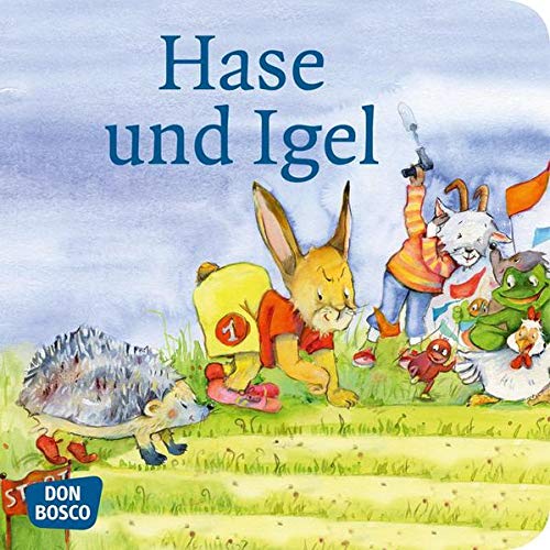 Imagen de archivo de Hase und Igel. Mini-Bilderbuch. a la venta por Reuseabook