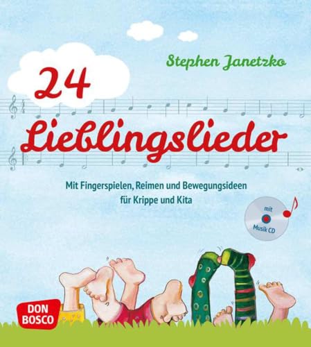 Beispielbild fr 24 Lieblingslieder, mit Audio-CD: Mit Fingerspielen, Reimen und Bewegungsideen fr Krippe und Kita zum Verkauf von medimops