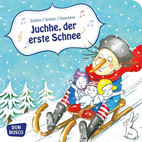 Juchhe, der erste Schnee : Mini-Bilderbuch - Elke Gulden