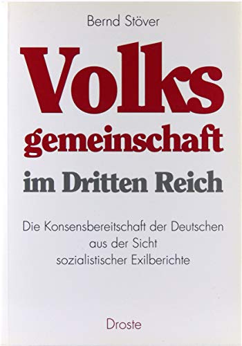 Stock image for Volksgemeinschaft im Dritten Reich for sale by medimops