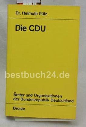 Beispielbild fr Die CDU zum Verkauf von Buchhandlung-Antiquariat Sawhney