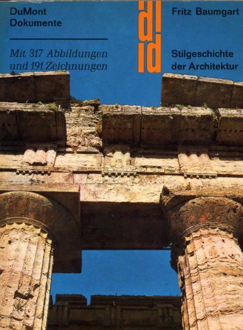 Imagen de archivo de Stilgeschichte der Architektur a la venta por medimops