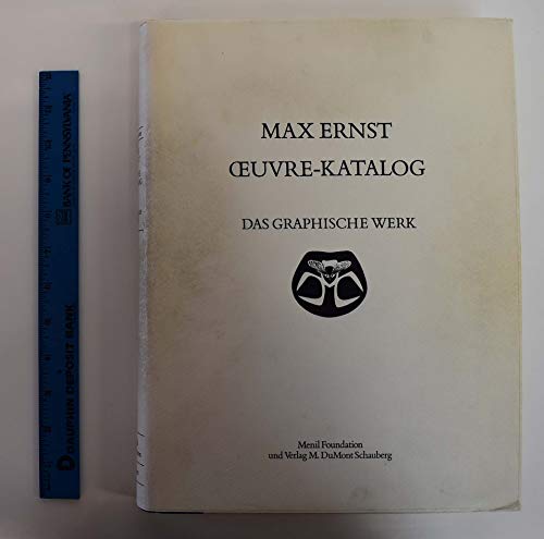 9783770106066: Max Ernst: Oeuvre-Katalog, 1906-1963, the Complete Paintings, Drawings, Sculpture, Frottages and Collages, FIVE (5) VOLUME SET [Catalogue Raisonn, Catalogue Raisonne, Catalog Raisonnee]