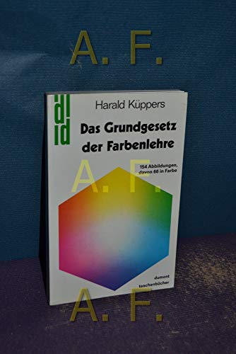 Stock image for Das Grundgesetz der Farbenlehre for sale by medimops