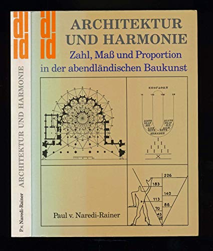 Stock image for Architektur und Harmonie. Zahl, Mass und Proportion in der abendlndischen Baukunst for sale by medimops