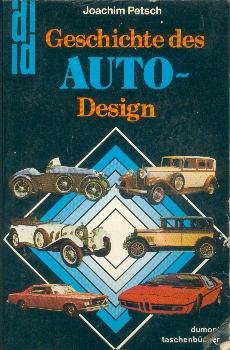 9783770113309: Geschichte des Auto-Design
