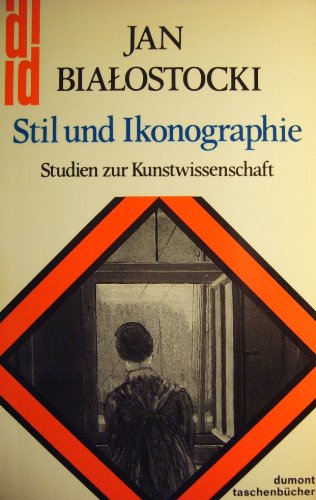 Imagen de archivo de Stil und Ikonografie. Studien zur Kunstgeschichte. a la venta por medimops