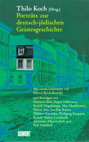 Beispielbild fr Portrts zur deutsch-jdischen Geistesgeschichte. zum Verkauf von Bojara & Bojara-Kellinghaus OHG