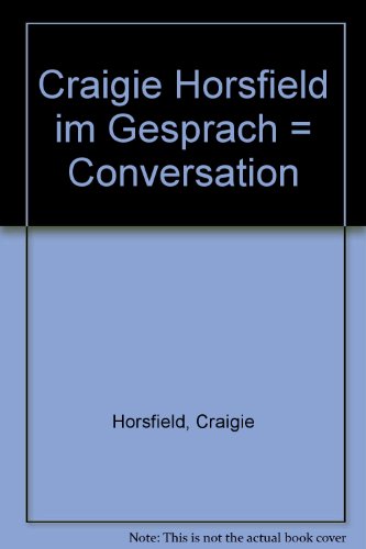 Stock image for Craigie Horsfield: Im Gespr for sale by Robinson Street Books, IOBA