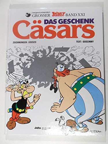 Imagen de archivo de Asterix HC 21 Das Geschenk Csars: BD 21 (Grosser Asterix) a la venta por medimops
