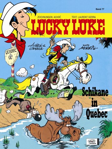 Lucky Luke Schikane in Quebec - AchdeLaurent Gerra und Morris