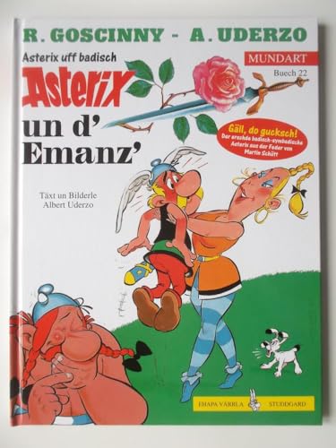 Stock image for Asterix un d Emanz. Asterix uff badisch. for sale by Antiquariat Herrmann