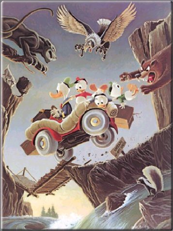 Enten in Emaille. 2 Emailleschilder in Box und 2 Kunstdrucke limitiert auf 555 Exemplare, Format 20 x 29 cm. (9783770428205) by Barks, Carl; Disney, Walt