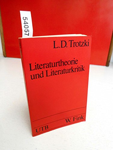 9783770506378: Literaturtheorie und Literaturkritik