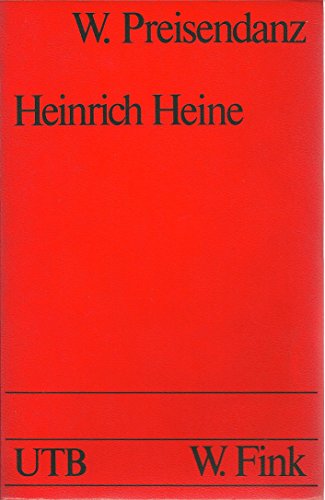 9783770508884: Heinrich Heine: Werkstrukturen und Epochenbezuge (Uni-Taschenbucher) (German Edition)