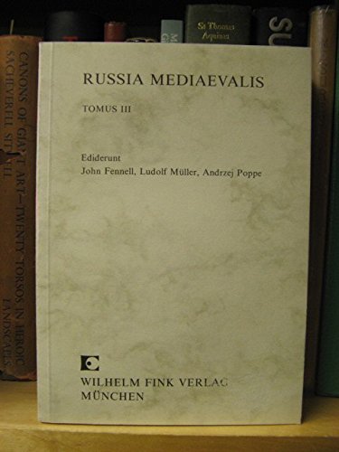 9783770514489: Russia Mediaevalis, Tomus III
