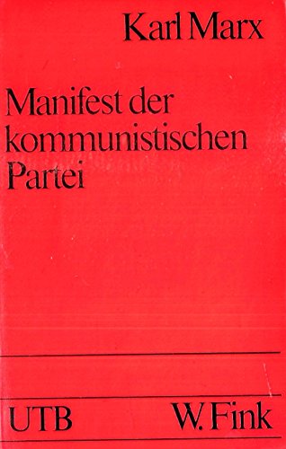Beispielbild für Manifest der Kommunistischen Partei (Uni-Taschenbucher ; 743) (German Edition) zum Verkauf von Ammareal