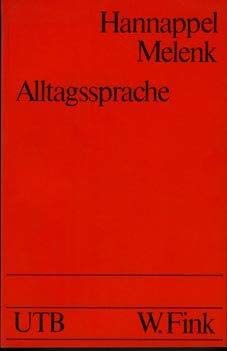 Imagen de archivo de Alltagssprache a la venta por Versandantiquariat Felix Mcke