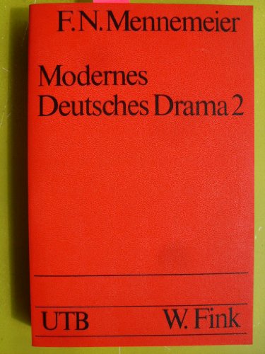 Stock image for Modernes deutsches Drama. for sale by Versandantiquariat Felix Mcke