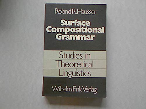 9783770521845: Surface Compositional Grammar