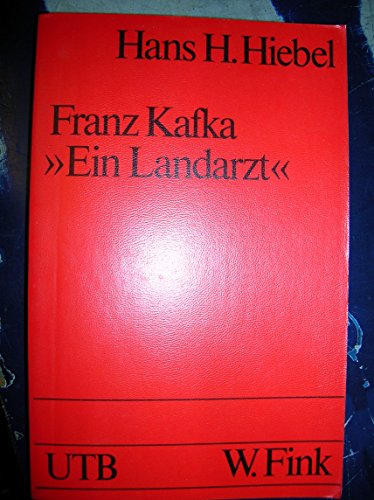 Beispielbild für Franz Kafka: "ein Landarzt" (Text und Geschichte. Modellanalysen zur deutschen Literatur) (German Edition) zum Verkauf von Better World Books