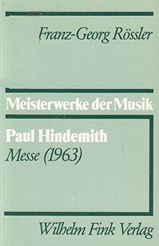 Beispielbild für Paul Hindemith - Messe (1963) zum Verkauf von medimops