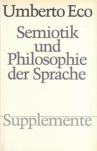 Beispielbild fr 1. Die Grenzen der Interpretation; 2. ber Spiegel und andere Phnomene; 3. Auf der Suche nach der vollkommenen Sprache; 4. Semiotik und Philosophie der Sprache. zum Verkauf von Libresso - das Antiquariat in der Uni