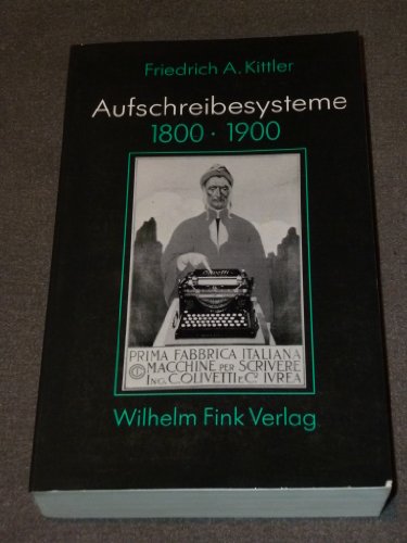 Beispielbild fr Aufschreibesysteme 1800/1900 zum Verkauf von medimops