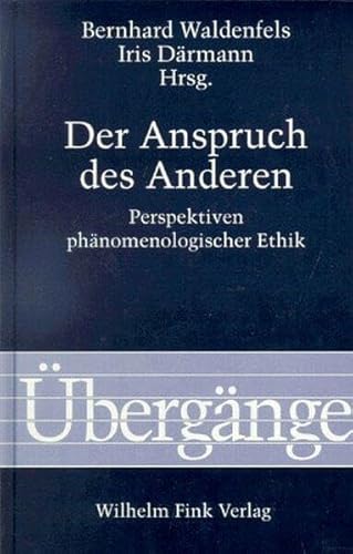 Beispielbild fr Der Anspruch des Anderen. zum Verkauf von SKULIMA Wiss. Versandbuchhandlung