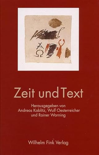 9783770538935: Zeit und Text